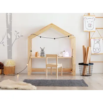 Dětský stůl ADEKO Dětský stůl domeček clasic 40x100 cm varianta: s židličkou