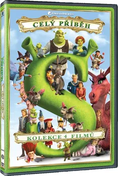 DVD film Shrek: 1-4 Kolekce (2001, 2004, 2007, 2010) 4 disky DVD