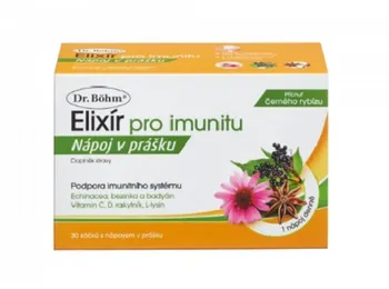 Přírodní produkt Dr. Böhm Elixír pro imunitu černý rybíz 30 sáčků