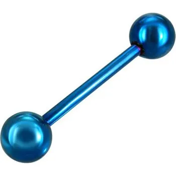 Piercing Modrý piercing
