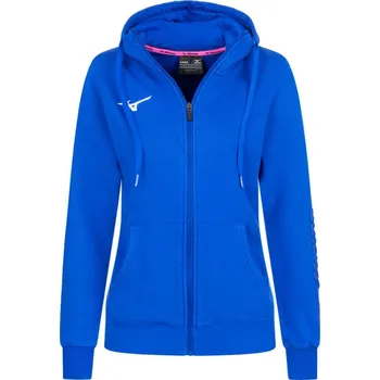 Dámská mikina Dámská mikina Mizuno Sweat FZ Hoodie W/Royal Velikost: XXL