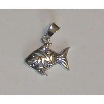 Přívěsek Přívěsek ze stříbra - ryba exot