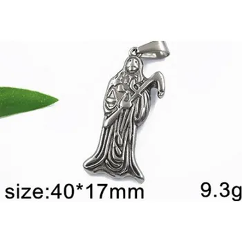 Přívěsek Smrt - 40x17mm - ocelový přívěsek