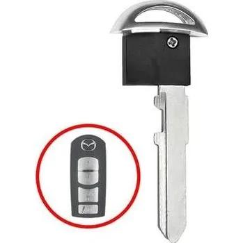Autoklíč Planžeta nouzová Mazda keyless MAZ24