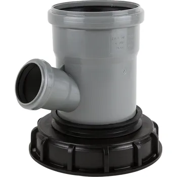 vodafree připojení okapu do nádrže s přepadem 50 mm Průměr horního víka nádrže: 225 mm