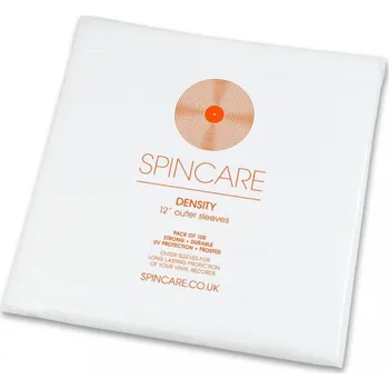 Příslušenství pro gramofon Spincare DENSITY 12 Inch 400g Polythene Outer Vinyl Record Sleeves 100 ks