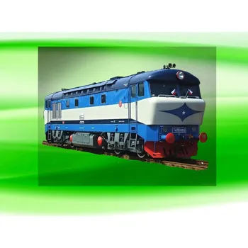 Nášivka Lokomotiva T478 nažehlovačka 10x6 cm (DTF nažehlovačka vlaky)