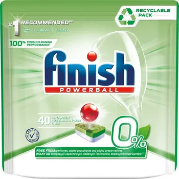 Tableta do myčky Finish Powerball Green Eco tablety do myčky 40 ks