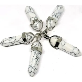 Přívěsek Magnezitový krystal-hexagon