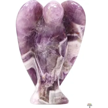 Drahý kámen Magieprirody.cz Anděl Ametyst 50x30 mm - Anděl z přírodního kamene - Malawi #ZB12