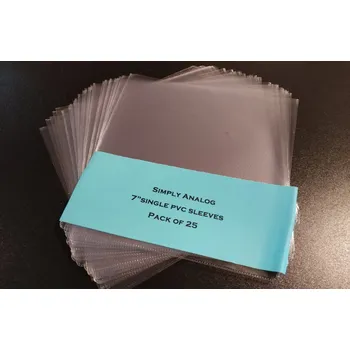 Příslušenství pro gramofon Simply Analog - 7" SINGLE PVC SLEEVES