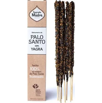 Vonná tyčinka Vonné tyčinky Sagrada Madre Palo Santo a Yagra 8 ks