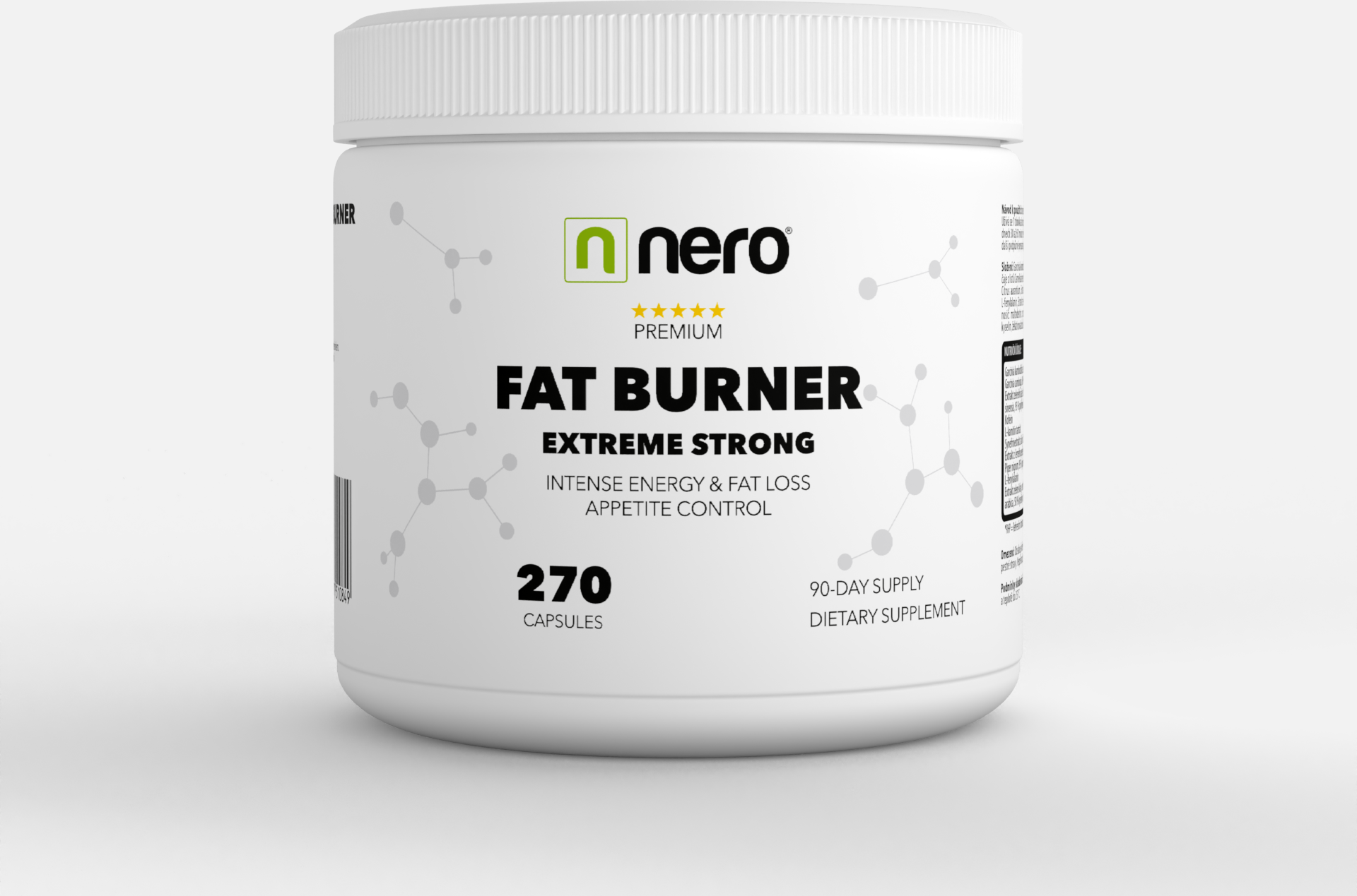 NERO Spalovač tuků EXTREME STRONG (270 kapslí)