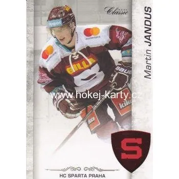 Sběratelská karetní hra paralel karta MARTIN JANDUS 17-18 OFS Classic Ser. 2 Red /29