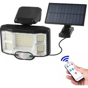 Zahradní dekorace Solar 66/D Zahradní solární světlo dálkový ovladač 66x LED (Solární lampa s dálkovým ovladačem)