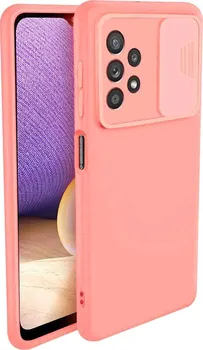 Pouzdro na mobilní telefon MG Privacy Lens pro Samsung Galaxy A32 5G oranžové
