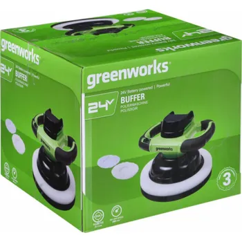 Masážní přístroj Greenworks 24V leštička GREENWORKS G24BU10 - 3502107