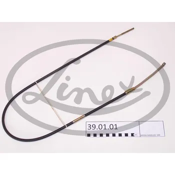 Lanko parkovací brzdy Tazne lanko, provozni brzda, , 111332750, LINEX, 39.01.01