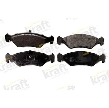Brzdová destička Sada brzdových destiček, kotoučová brzda KRAFT AUTOMOTIVE 6002000