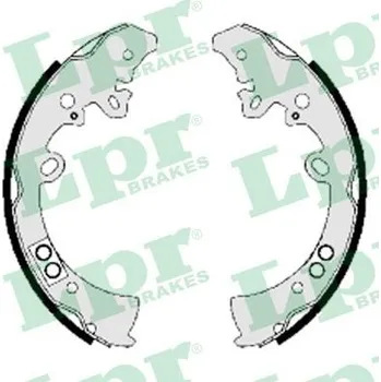 Brzdová čelist Sada brzdových čelistí LPR 09200