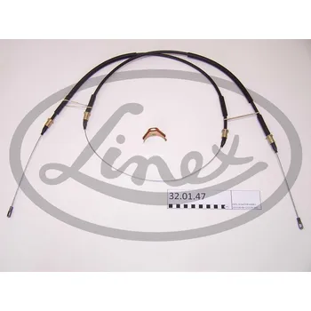 Lanko parkovací brzdy Tazne lanko, provozni brzda, , 522538, 90112028, LINEX, 32.01.47