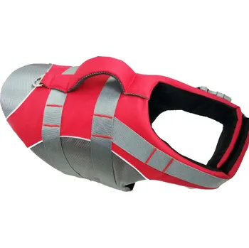 Obleček pro psa Plovací vesta pro psa s reflexními prvky Barva: Červená, Velikost: S