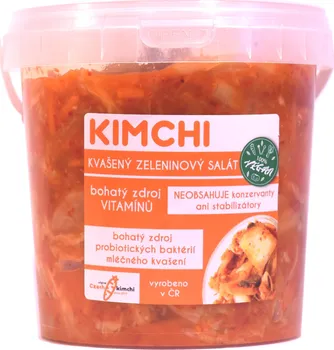 Nakládaná potravina Czech Kimchi kvašený zeleninový salát pálivý 1 kg
