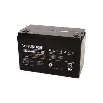 Trakční baterie SUNLIGHT AccuForce 100Ah 12V