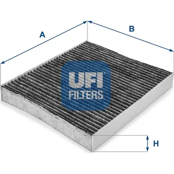 Ventilátor topení a klimatizace Filtr, vzduch v interiéru UFI 54.114.00