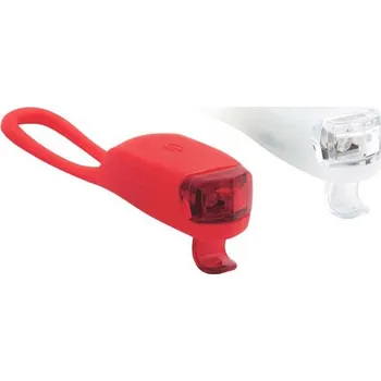 Sada světel nejen na vozík za kolo bílá/červená