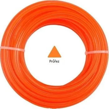 Žací struna 2,7mm-15m 3-hvězda