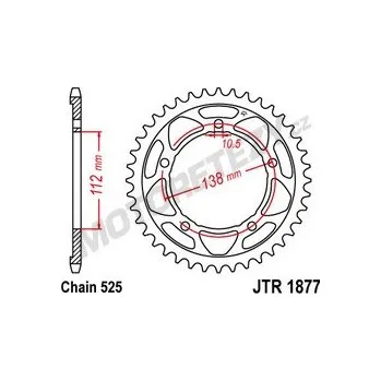 Řetězová sada pro motocykl Rozeta YAMAHA YZF 1000 R1 rok 15-25