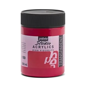 Výtvarná barva Akrylová barva Pébéo Studio Acrylics - 50 Primary Magenta Objem: 500 ml