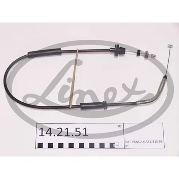 Lanko parkovací brzdy Lanko plynu, , 46783014, LINEX, 14.21.51