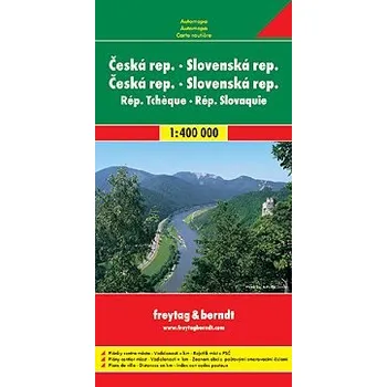 AK 1101 Česká a Slovenská rep. 1:400 000