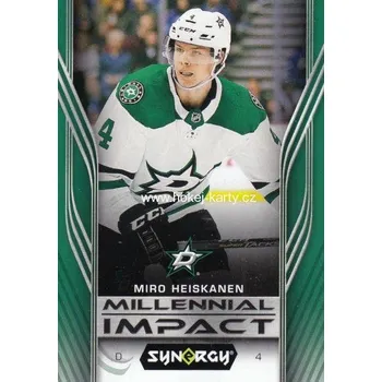 Karetní hra insert karta MIRO HEISKANEN 19-20 Synergy Millennial Impact číslo MI-11
