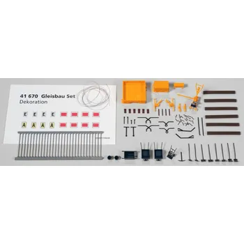 Modelová železnice Auhagen 41670 H0 kolejové stavitelství Příslušenství