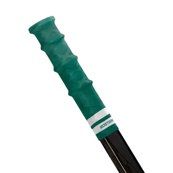 Hokejka Koncovka RocketGrip Rubber Ultra Grip, zelená-bílá, Intermediate-Senior RocketGrip