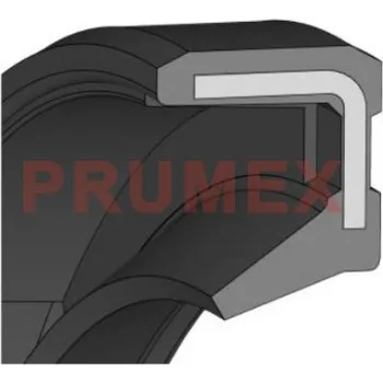 Těsnění motoru Gufero 17x23x3 NBR-WAO Dichtomatik