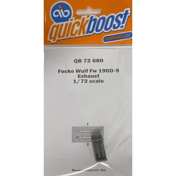 Plastikový model 1/72 Fw 190D-9 exhaust (IBG)