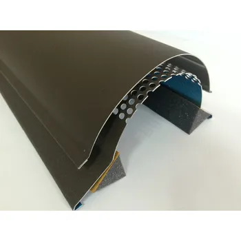 PREFA hřebenáč jet-lüfter stucco, délka 1,2M, Vojenská hnědá - khaki P10