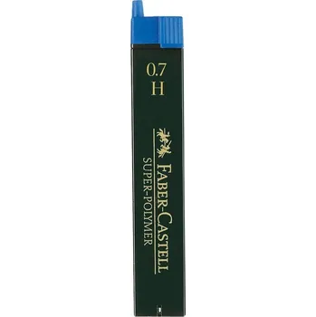 Grafitová tužka Faber-Castell Faber-Castell, 120711, Super polymer, náhradní grafitové tuhy, 0,7 mm, tvrdost H, 12 ks