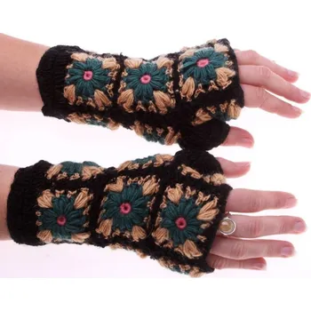 Rukavice Vlněné bezprstové rukavice Jendela Pokhara