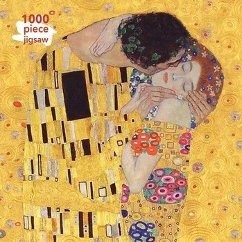 Cizojazyčná kniha Adult Sustainable Jigsaw Puzzle Gustav Klimt: The Kiss