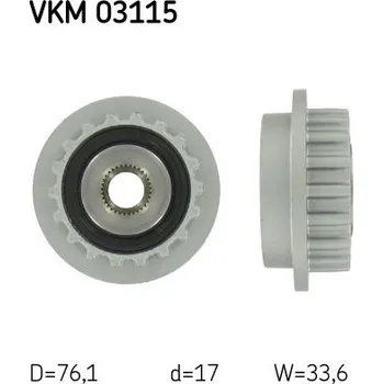 Předstihová spojka SKF VKM 03115