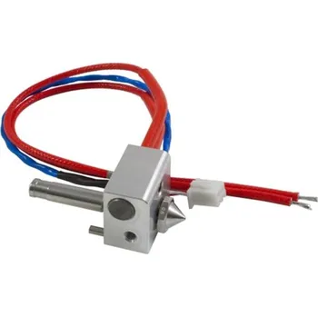 Příslušenství k 3D tiskárně Flashforge Creator 3 Pro sestava HotEndu pravá s ocelovou tryskou 0,6mm