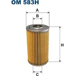 Filtr, pracovní hydraulika, , FILTRON, OM 583H