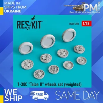 Plastikový model 1/48 T-38C Talon ll wheels set (weighted)