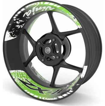 Polep vozidla dvoudílné polepy na kola KAWASAKI ZX-10R mst_SM-DP17KW-S04C01