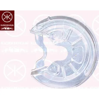 Brzdový kotouč Ochranný plech proti rozstřikování, brzdový kotouč KLOKKERHOLM 9545877